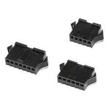 Conector Sm2.54 - 5p O 6p O 7p ( H+m+terminal ) - 2sets 