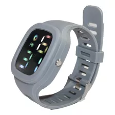 Reloj De Pulsera Digital Con Luz Led De Silicona 