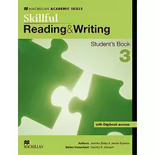 Skillful Reading & Writing Student''''s Book W/digibook-3, De Scanlon J.. Editora Macmillan Education Em Português