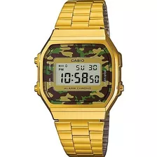 Casio Vintage Retro A-168wegc-3 Camuflado Gtia 2 Años