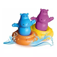 Juego De Baño Para Bebes Hipopotamos Silbadores Bimbi