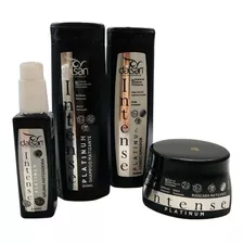 Kit Completo Intense Platinum Dalsan Para Cabelos Loiros