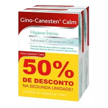 Sabonete Em Gel Gino-canesten Calm 2 Unidades 100ml Cada