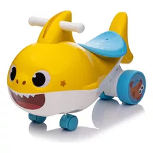 Velotrol Infantil Baby Shark Velocípede Triciclo Musical Som