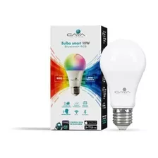 Lâmpada Inteligente Smart Bluetooth Quarto Sala Escritório Cor Da Luz Rgb 110v/220v