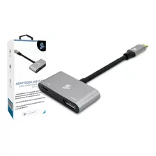  Adaptador Usb C P/ Hdmi 4k X 2k 60hz + Usb C/f Pd Original