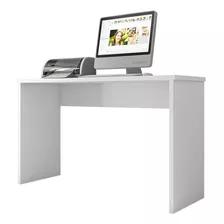 Mesa Para Computador Escrivaninha Gávea - Pr Móveis Cor Branco Tx