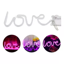 Letreros Luminosos Led Love Letras Neon Festival Decoración