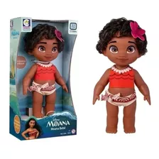 Boneca Princesa Moana Disney Bebê Baby 36 Cm - Cotiplás 25