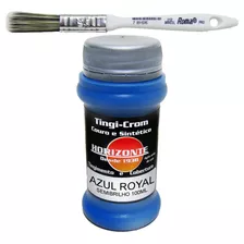 Tinta Para Couro Azul Royal Tenis Bota Sapato Chuteira 100ml