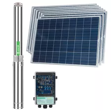 Bomba Solar Sumergible Bsc4-40-500-48v Y Paneles Enertik