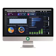 Planilha Dashboard Gestão Da Manutenção 2