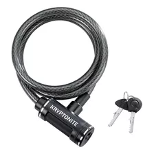 Cable Candado Kryptonite 000167, Cable Trenzado, Negro