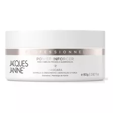 Jacques Janine Máscara Power Inforcer 80ml Cabelos Frágeis