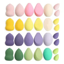 4 Peças De Maquiagem Blender Beauty Sponge Cosmetic Puff Mak