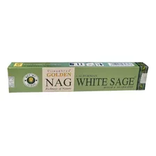 Incenso Massala Golden Nag Sálvia Branca White Sage Unidade