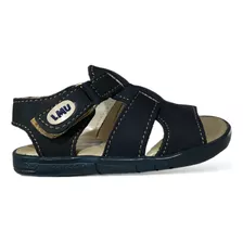 Sandalias Romanas Simil Cuero Con Velcro Para Bebes