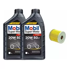 Kit Troca Oleo E Filtro Dafra Next 250 Mobil 20w50 Mineral