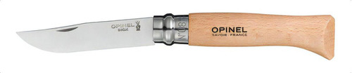 Cuchillo Opinel N°9 De Acero Inoxidable Color Crema