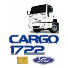 Kit Adesivos Compatível Cargo 1722 Cummins Resinados R633