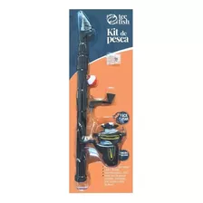 Kit De Pesca Completo Vara De 1,65m Molinete Xt1000