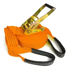 Kit Slackline 15 Mts Laranja Esportes Lazer Catraca + Cinta 