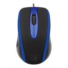 Mouse Óptico Maxprint Techzone Preto E Azul - 6013911