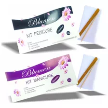 Kit Manicure E Pedicure (100 Mãos E 50 Pés) Descartável Blum