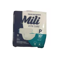 Fralda Mili Geriátrica Vita Care Premium G 9 Un Mili