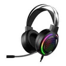 Audífonos Gamer Dragon Xt Conexión Usb Rgb Micrófono /v Color Negro Color De La Luz Verde Oscuro