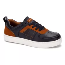 Tenis Casual Urbano Ferrato Infantil 89206 Piel Sintética