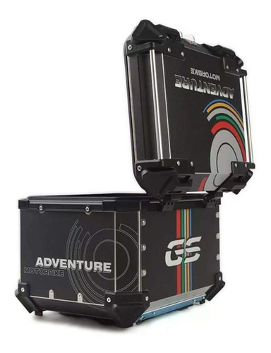 Caja Top Case Para Motocicleta Aluminio Bal Trasero Gs Bmw Foto 2