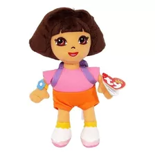 Pelúcia Dora Aventureira Dtc Beanie Babies 20 Cm