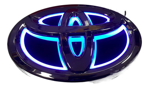 Foto de Emblema Rejilla Delantera Toyota Hilux 2005 A 2015 Luces Led