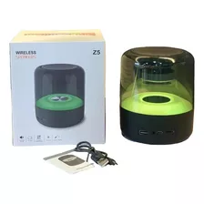 Mini Altavoz Mini Speaker Inalámbrico Parlante Portátil Z5 Color Negro