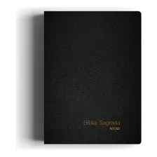 Bíblia Nvi Slim Compacta Luxo Preta: Mais Leve, Mais Prática Mesmo Conteúdo!, De Sbi. Geo-gráfica E Editora Ltda, Capa Dura Em Português, 2022
