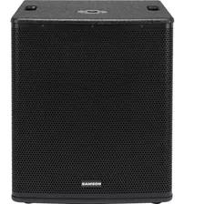 Subwoofer Amplificado Samson 2000w Bajo De 18´´