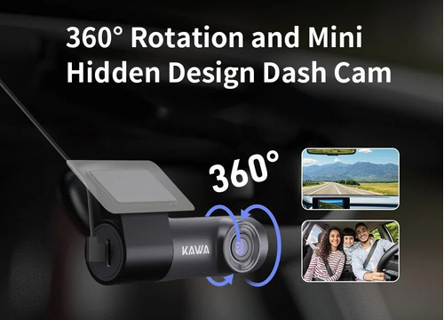 Camara Carro Kawa 2k 1290p Dash Cam Auto Smart Wifi  Foto 2