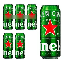 Cerveza Heineken Lata 473cc. (((six Pack))) 6 Latas 