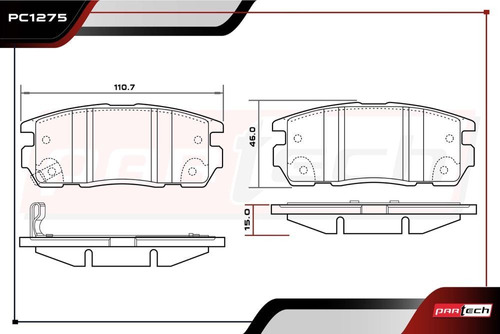 Balatas Traseras Saturn Vue 2.4l 2008 2009 Foto 2