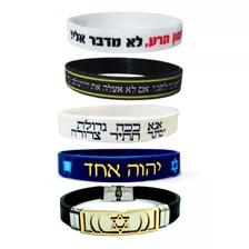 Promoção 5 Pulseiras Judaicas Diversos Modelos