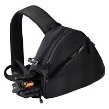 Bolsa Tipo Sling Fotopro Tb-01 P/ Filmadoras E Câmeras Dslr