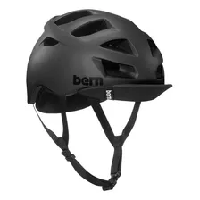 Bern, Casco Allston Con Visera Abatible, Negro Mate, Grande