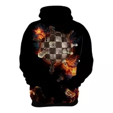 Blusa Frio Moletom Casaco Peças De Xadrez Jogo Tabuleiros 8