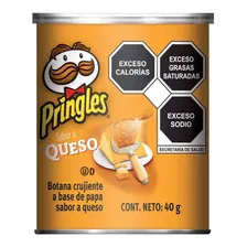 Papas Pringles Sabor Queso Cheddar 40g