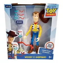 Boneco Woody Com Garfinho Toy Story Xerife 