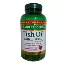 Fish Oil 1200mg-360mg Omega-3, 180 Softgels,nature's Bounty