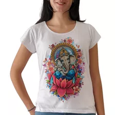 Remera Ganesha Hinduismo Yoga Meditación 1 Mujer