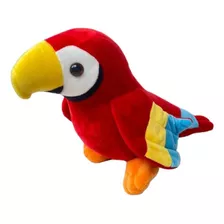 Arara Mini De Pelúcia 21cm 