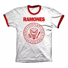 Remera Ramones Johnny Ramone Vintage Retro Logo Sublimado